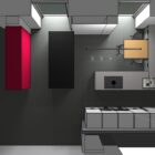 Cucina Häcker modello AV 4030 Bianco Lucido Cristallo 5 Cucina Häcker modello AV 4030 Bianco Lucido Cristallo EXPO HACKER Systemat prosp alto